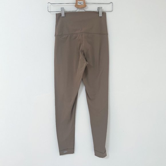 SET Active Luxform High-Rise Leggings Rocky Brown Size Small - Picture 3 of 5